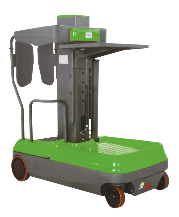 Selecionadora de pedidos elétrica Freedom c/ operador a bordo em pé 90 / 150 / 130kg