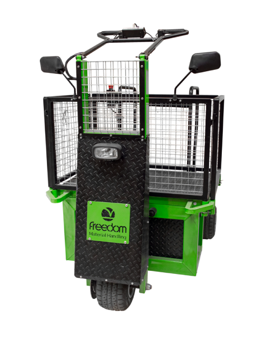 Rebocador Elétrico Bigga Tripulado em Pé