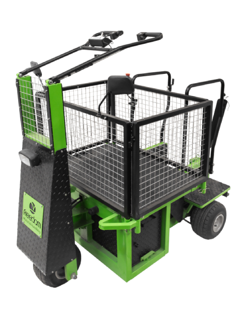 Rebocador Elétrico Bigga Tripulado em Pé