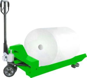 Transpaleteira Manual de Rolos Não Tripulada