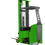 Empilhadeira Elétrica Compacta Tripulada em Pé