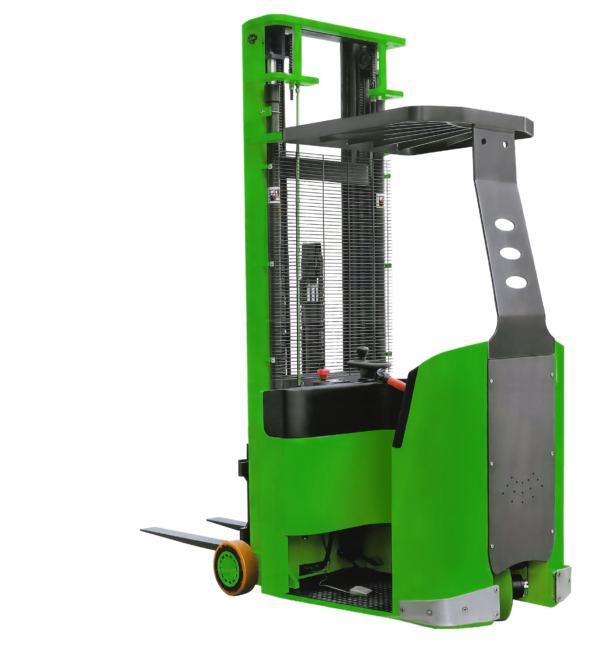 Empilhadeira Elétrica Compacta Tripulada em Pé