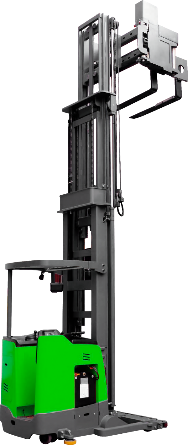 Empilhadeira Elétrica Freedom 1,5T - Tri-Lateral - Tripulado em Pé