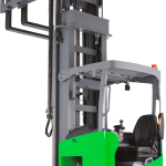 Empilhadeira Elétrica Freedom Tri-Lateral Tripulado Sentado