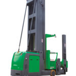 Empilhadeira Elétrica Tri-Lateral Operador Elevado