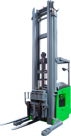 Empilhadeira Elétrica Pantográfica Dupla Tripulado em Pé